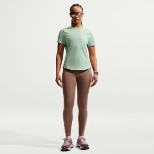 Nike Dri-FIT Swift SS Top Str. S Grøn Dame