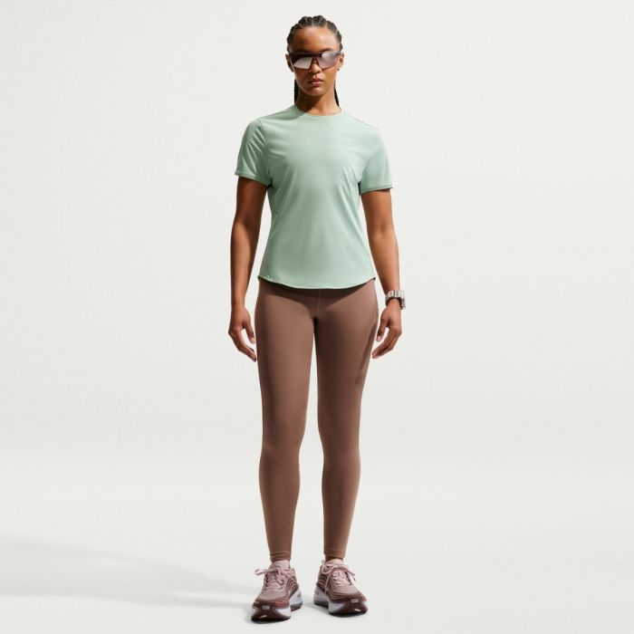 Nike Dri-FIT Swift SS Top Str. S Grøn Dame Nike Dri-FIT Swift SS Top Str. S Grøn Dame