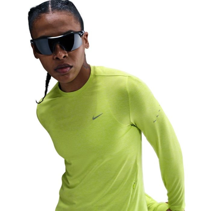 Nike Dri-FIT Swift UV Crew Long Sleeve Top Str. L Dame Nike Dri-FIT Swift UV Crew Long Sleeve Top Str. L Dame