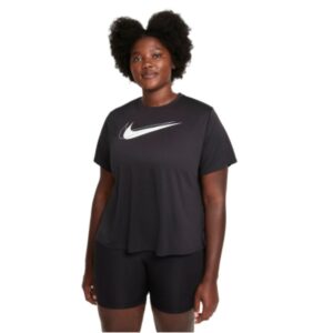 Nike Dri-FIT Swoosh Run T-shirt Dame - M | Let, Åndbar & Reflekterende Løbstrøje