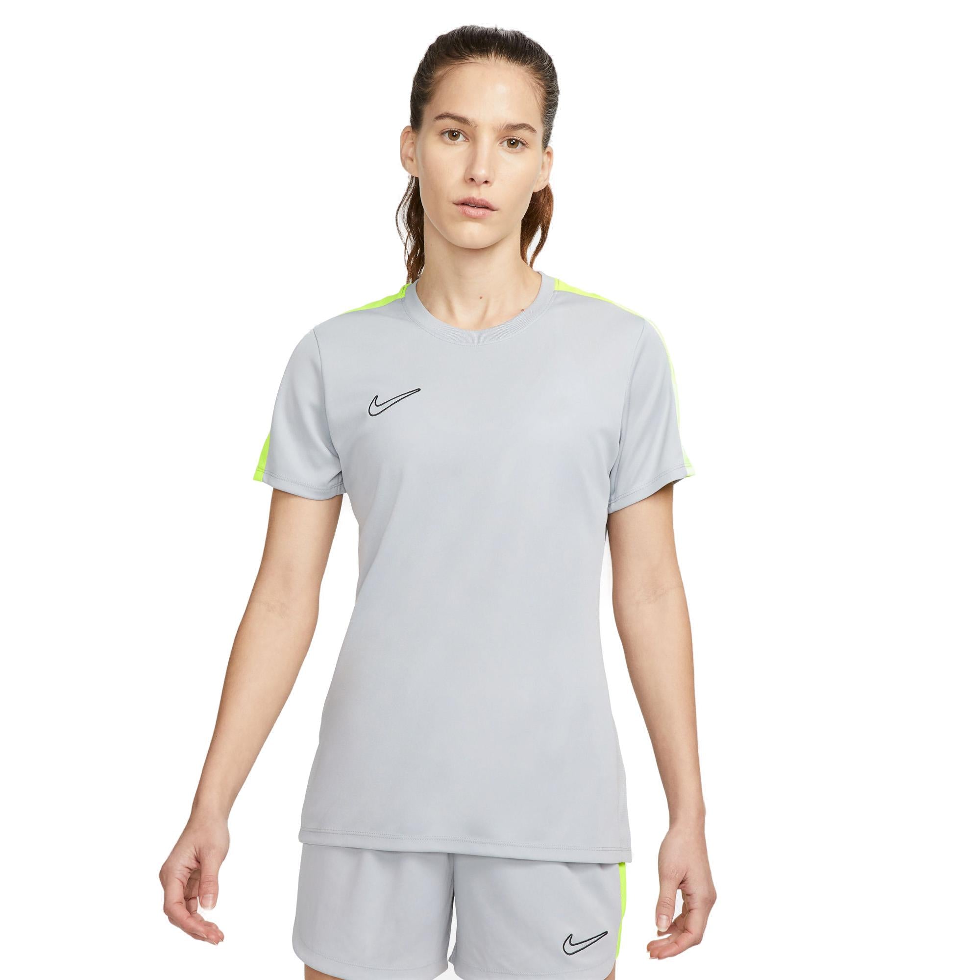 Nike Drifit Academy Tshirt Dame Xs Grå Nike Drifit Academy Tshirt Dame Xs Grå