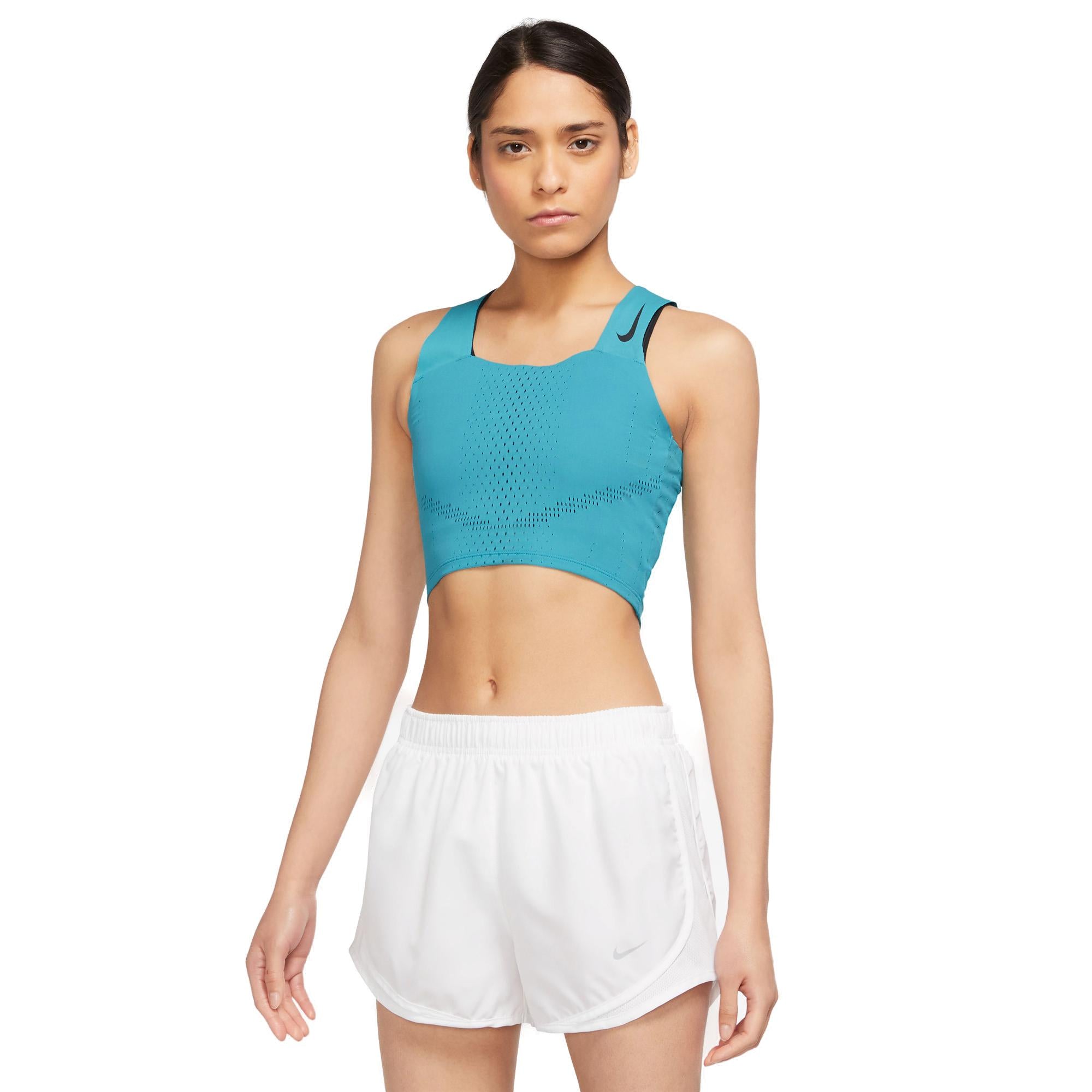 Nike Drifit Adv Aeriswift Løbetop Dame Xs Blå Nike Drifit Adv Aeriswift Løbetop Dame Xs Blå
