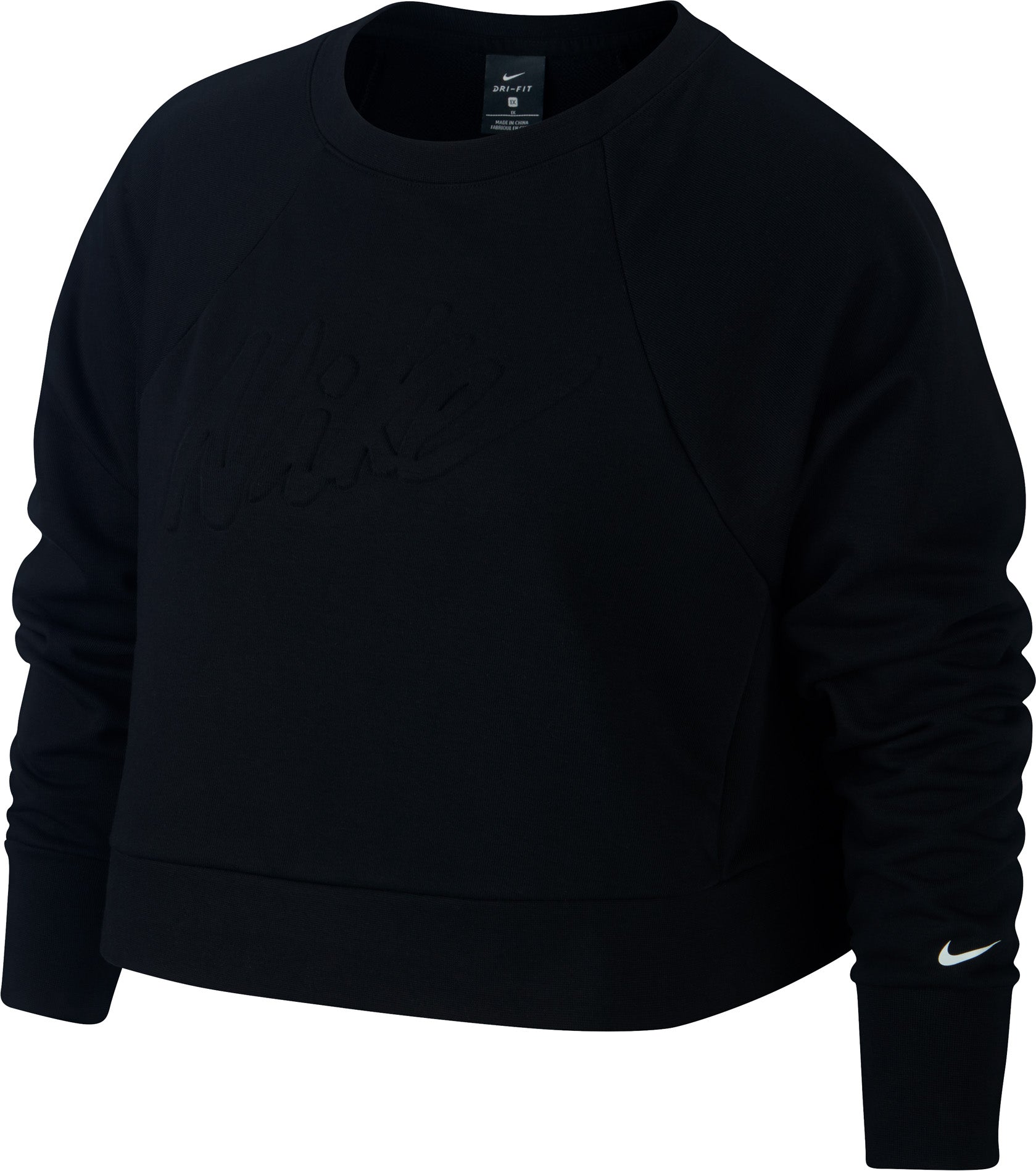 Nike Drifit Longsleeve Træningstrøje (plus Size) Dame Xl Nike Drifit Longsleeve Træningstrøje (plus Size) Dame Xl
