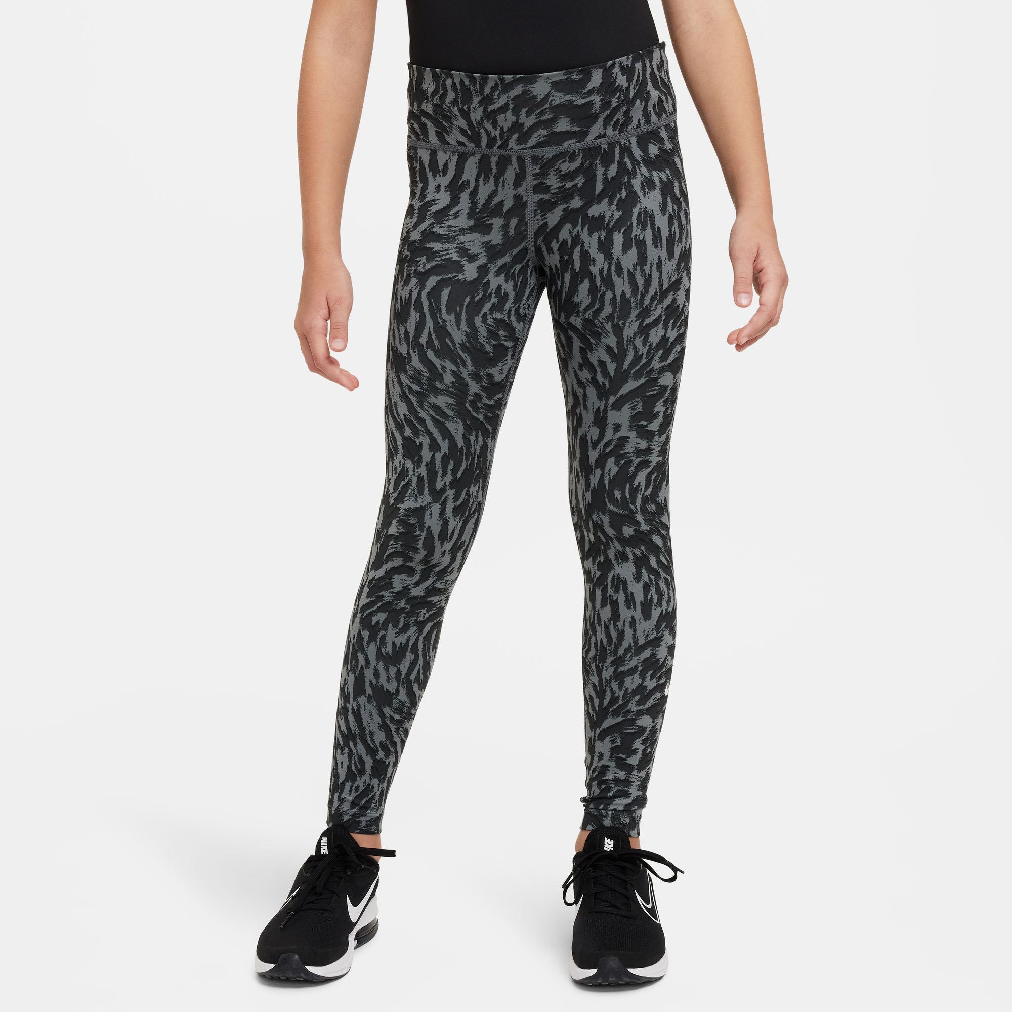 Nike Drifit One Tights Dame 147158 / L Grå Nike Drifit One Tights Dame 147158 / L Grå
