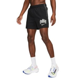 Nike Drifit Run Division Challenger 5" Shorts Herre Xl Sort