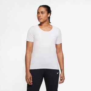 Nike Drifit Run Division Løbe Tshirt Dame Xs Pink