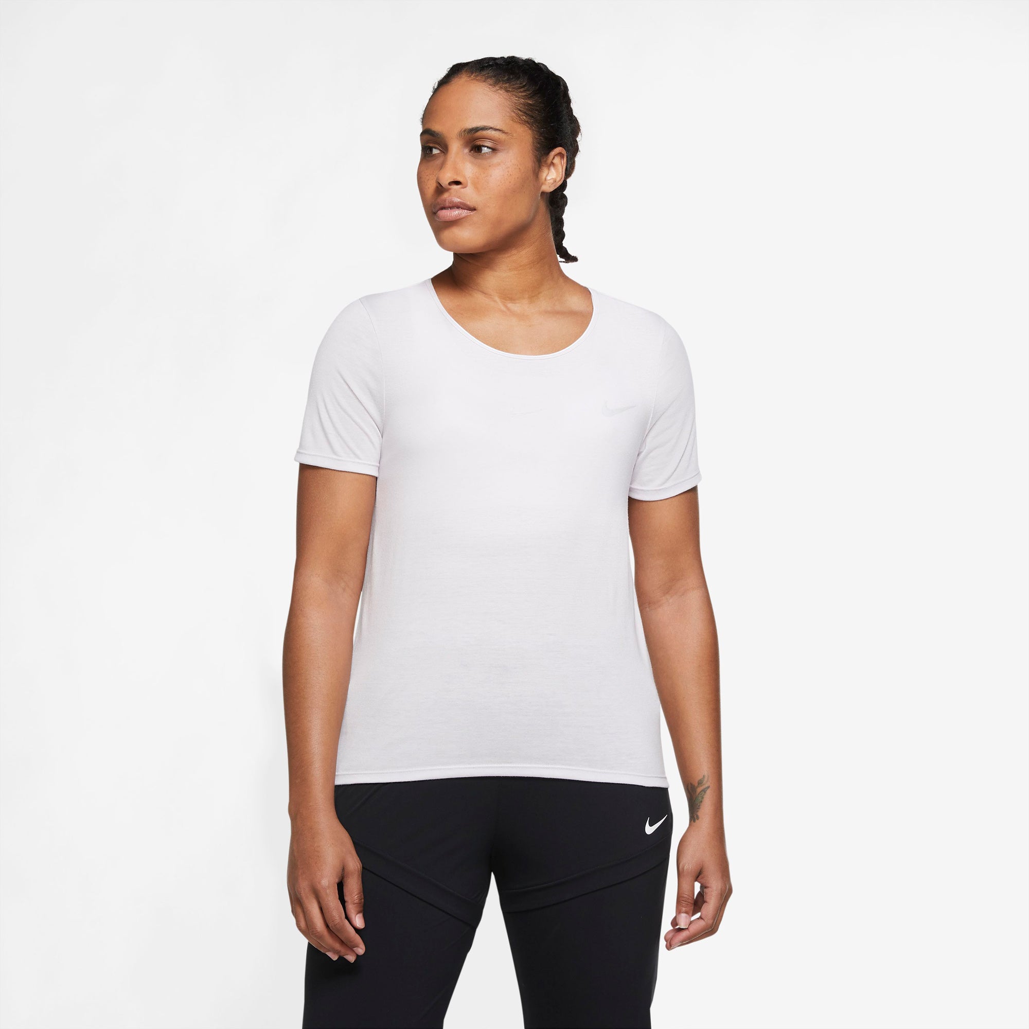 Nike Drifit Run Division Løbe Tshirt Dame Xs Pink Nike Drifit Run Division Løbe Tshirt Dame Xs Pink