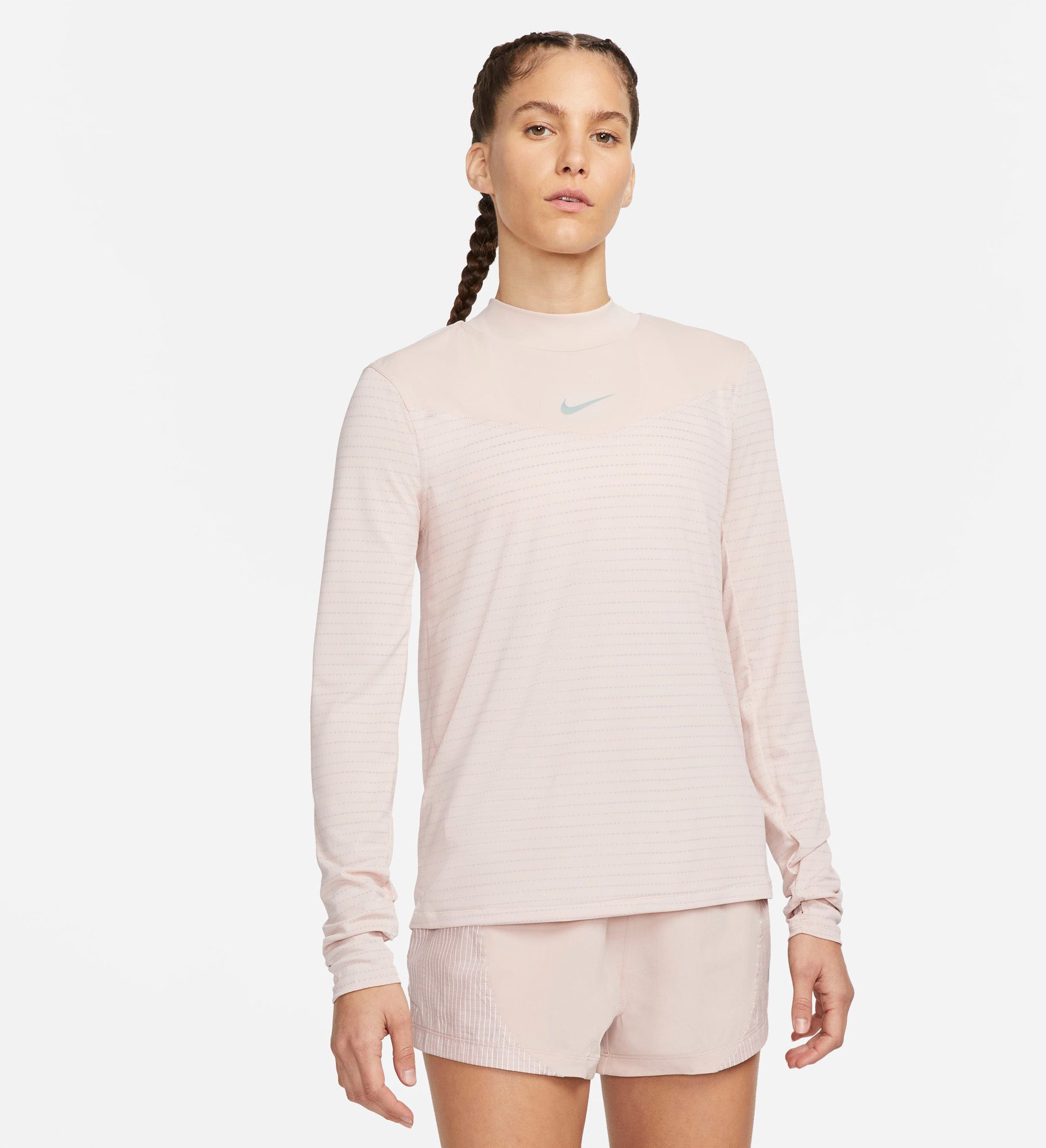 Nike Drifit Run Division Løbetrøje Dame Xs Pink Nike Drifit Run Division Løbetrøje Dame Xs Pink