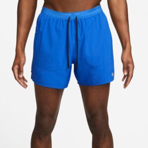 Nike Drifit Stride 5" Brieflined Løbeshorts Herre Blå