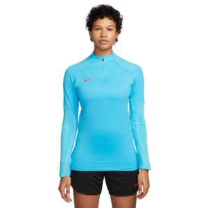 Nike Drifit Strike Drill Træningstop Dame Xs Blå