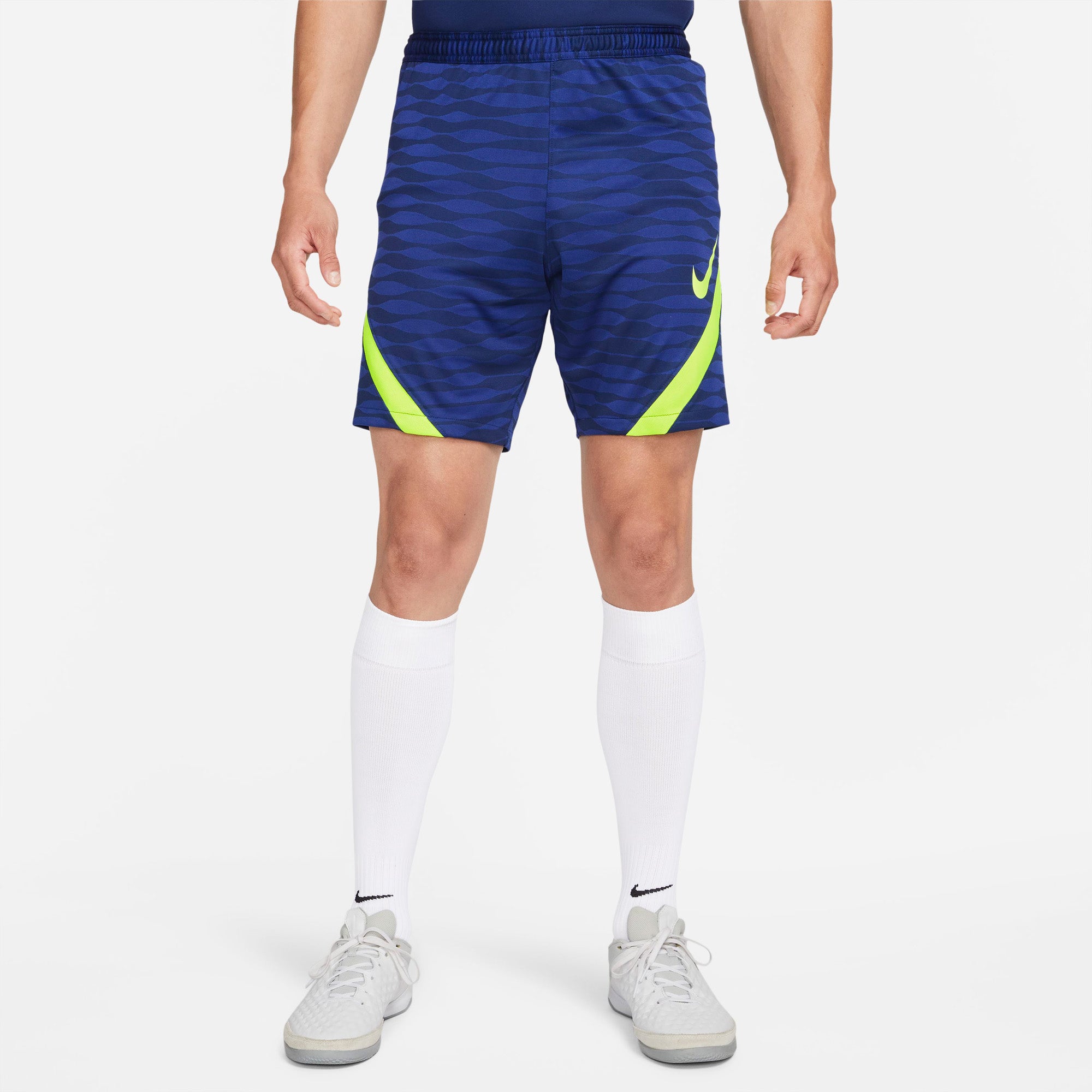 Nike Drifit Strike Træningsshorts Herre M Blå Nike Drifit Strike Træningsshorts Herre M Blå