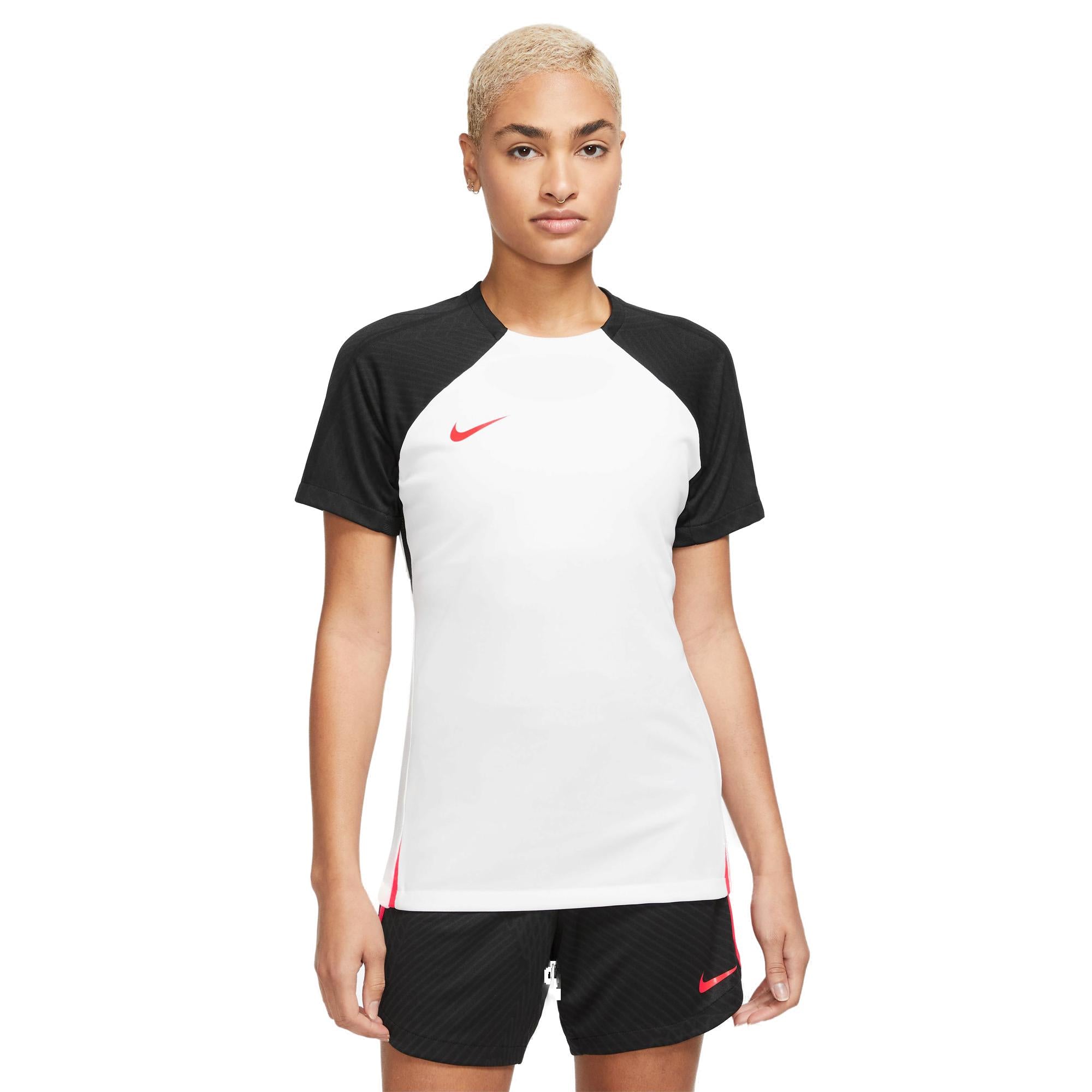 Nike Drifit Strike Tshirt Dame Xs Hvid Nike Drifit Strike Tshirt Dame Xs Hvid
