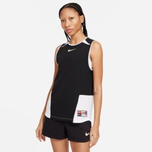Nike F.c Drifit Træningstop Dame Xs Sort