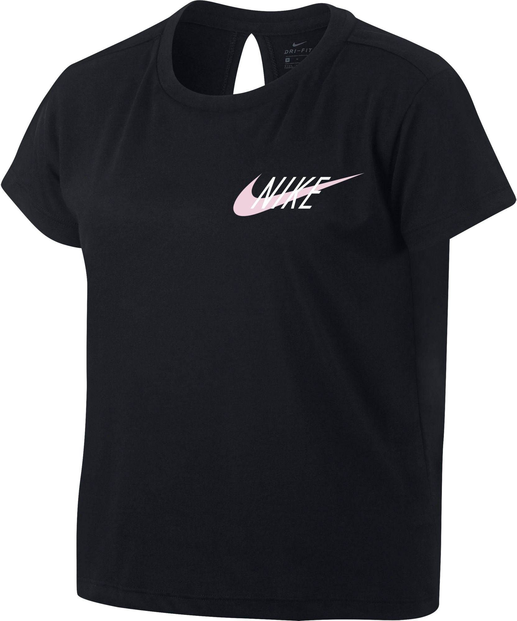 Nike G Nk Dry Gx Ss Studio Dame Xs Sort Nike G Nk Dry Gx Ss Studio Dame Xs Sort