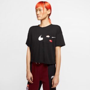 Nike Icon Clash Tshirt Dame Xs Sort