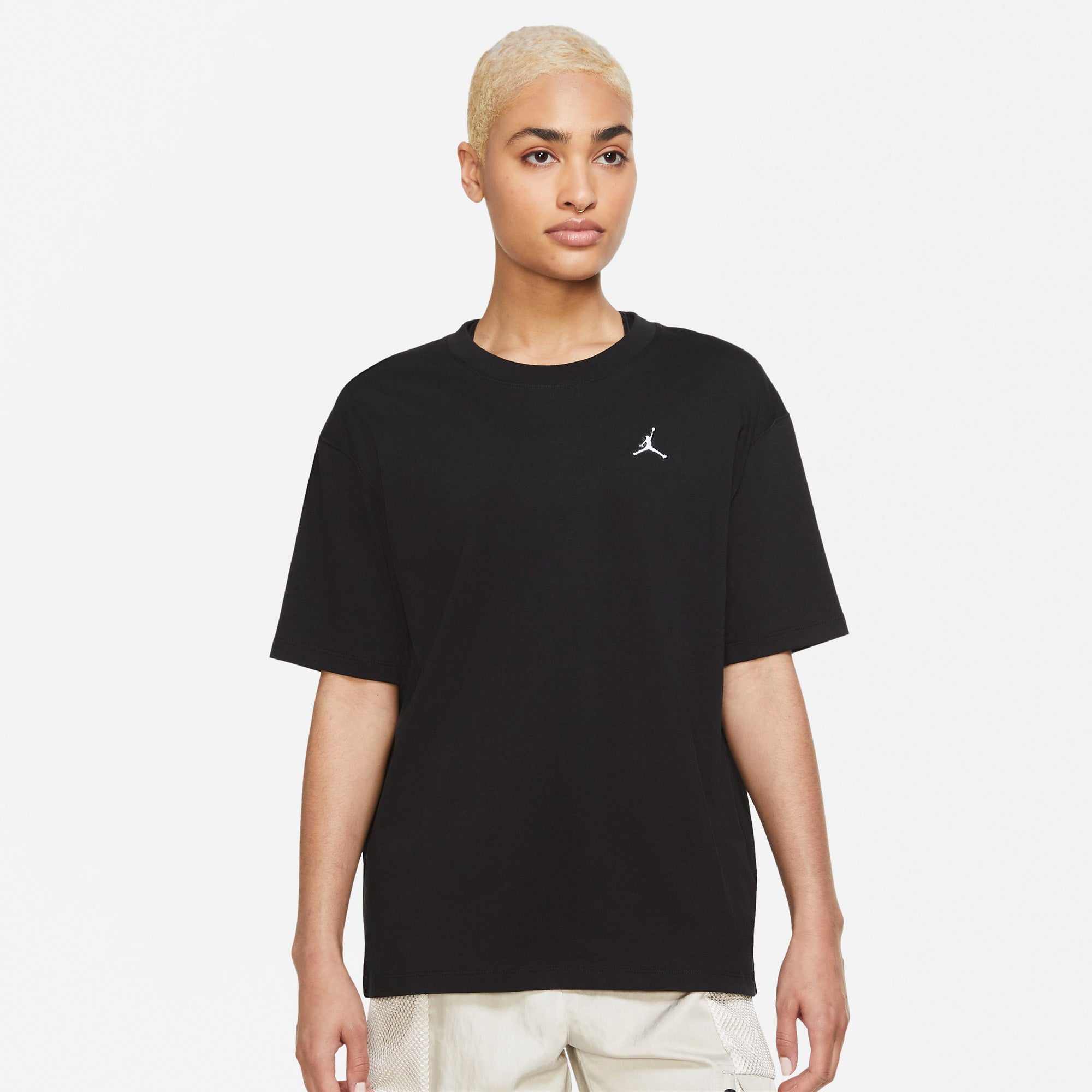 Nike Jordan Essentials Tshirt Dame Xs Sort Nike Jordan Essentials Tshirt Dame Xs Sort