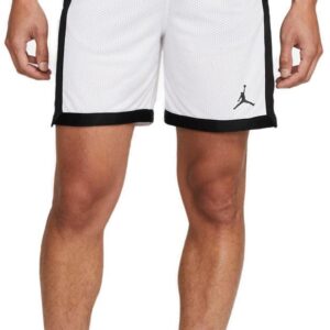 Nike Jordan Sport Drifit Mesh Træningsshorts Herre Hvid