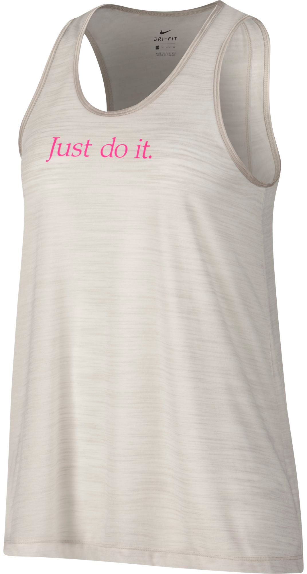 Nike Just Do It Studio Tank Dame Xs Grå Nike Just Do It Studio Tank Dame Xs Grå