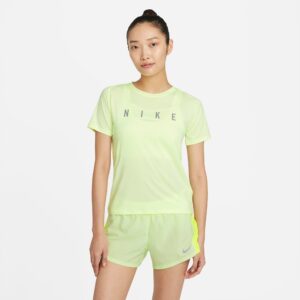 Nike Miler Run Division Tshirt Dame Xs Grøn