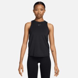 Nike One Classic Drifit Trænings Tshirt Dame Xs Sort