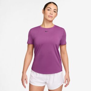 Nike One Classic Drifit Tshirt Dame Xl Lilla