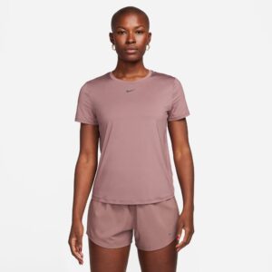 Nike One Classic Drifit Tshirt Dame Xs Pink