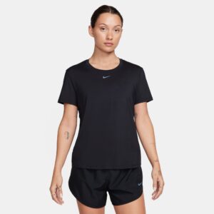 Nike One Classic Drifit Tshirt Dame Xs Sort