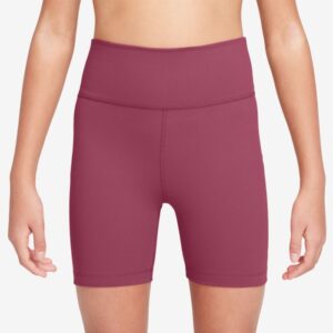 Nike One Dri-FIT Biker Shorts L Junior - Rød til løb og træning med optimal komfort