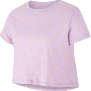 Nike Sportswear Big Kids Tshirt. Dame 122128 / Xs Lilla
