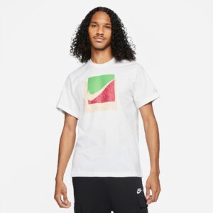 Nike Sportswear Brandriff Swoosh Box Tshirt Herre Hvid