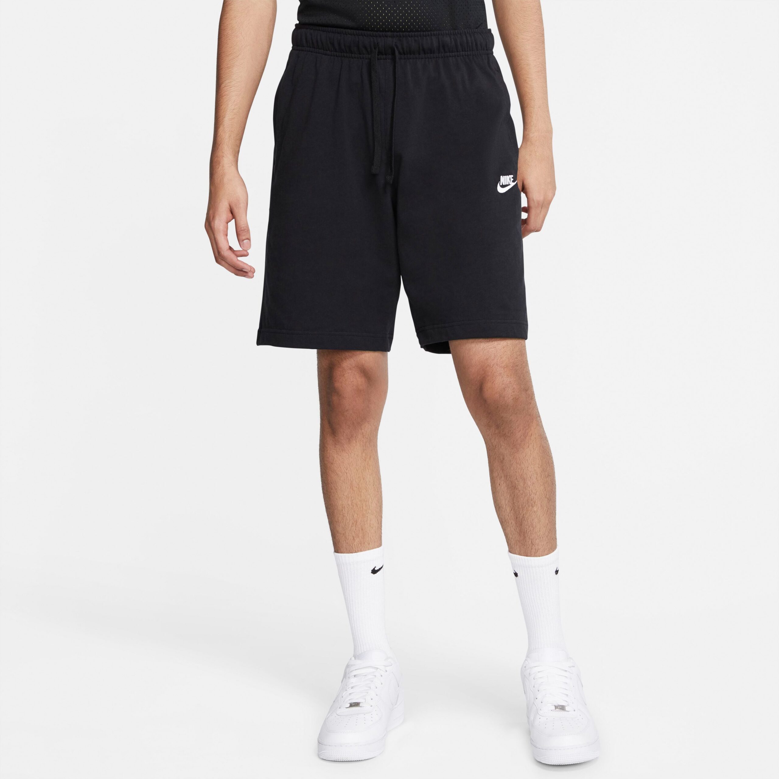 Nike Sportswear Club Fleece Shorts Herre Sort Nike Sportswear Club Fleece Shorts Herre Sort