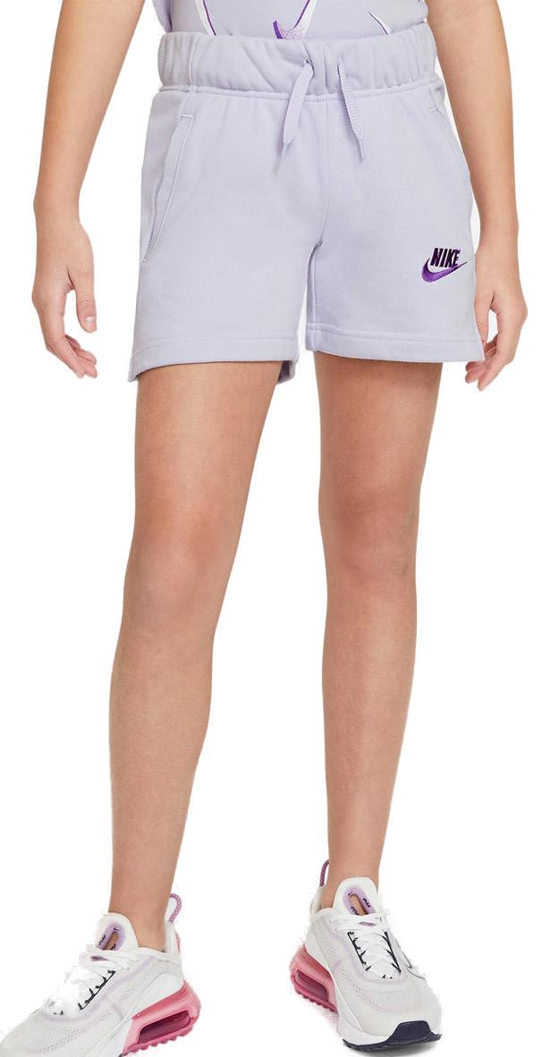 Nike Sportswear Club French Terry Shorts Dame 128137 / S Grå Nike Sportswear Club French Terry Shorts Dame 128137 / S Grå