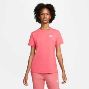 Nike Sportswear Club Tshirt Dame Xs Pink