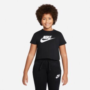 Nike Sportswear Cropped Tshirt Dame 122128 / Xs Sort