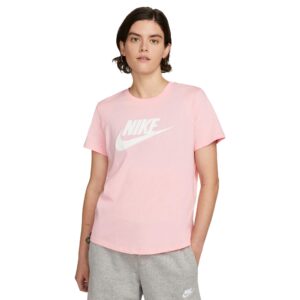 Nike Sportswear Essentials Logo Tshirt Dame Xl Pink