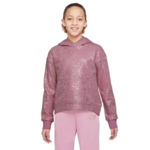 Nike Sportswear Fleece Hættetrøje Dame 122128 / Xs Pink