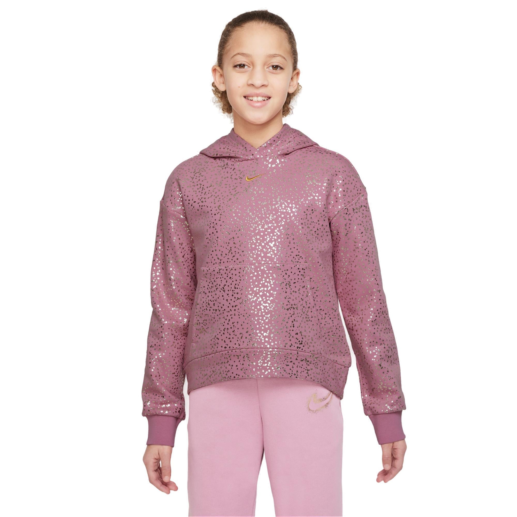 Nike Sportswear Fleece Hættetrøje Dame 122128 / Xs Pink Nike Sportswear Fleece Hættetrøje Dame 122128 / Xs Pink