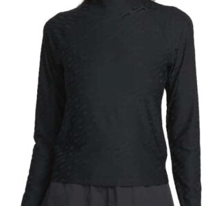 Nike Sportswear Icon Clash Mock Tshirt Dame Xs Sort
