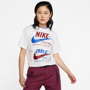 Nike Sportswear Icon Clash Tshirt Dame Xs Hvid
