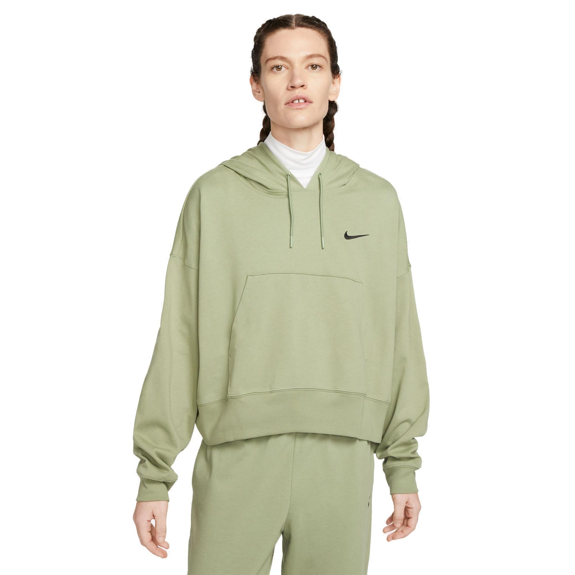 Nike Sportswear Oversized Hættetrøje Dame Xs Grøn Nike Sportswear Oversized Hættetrøje Dame Xs Grøn