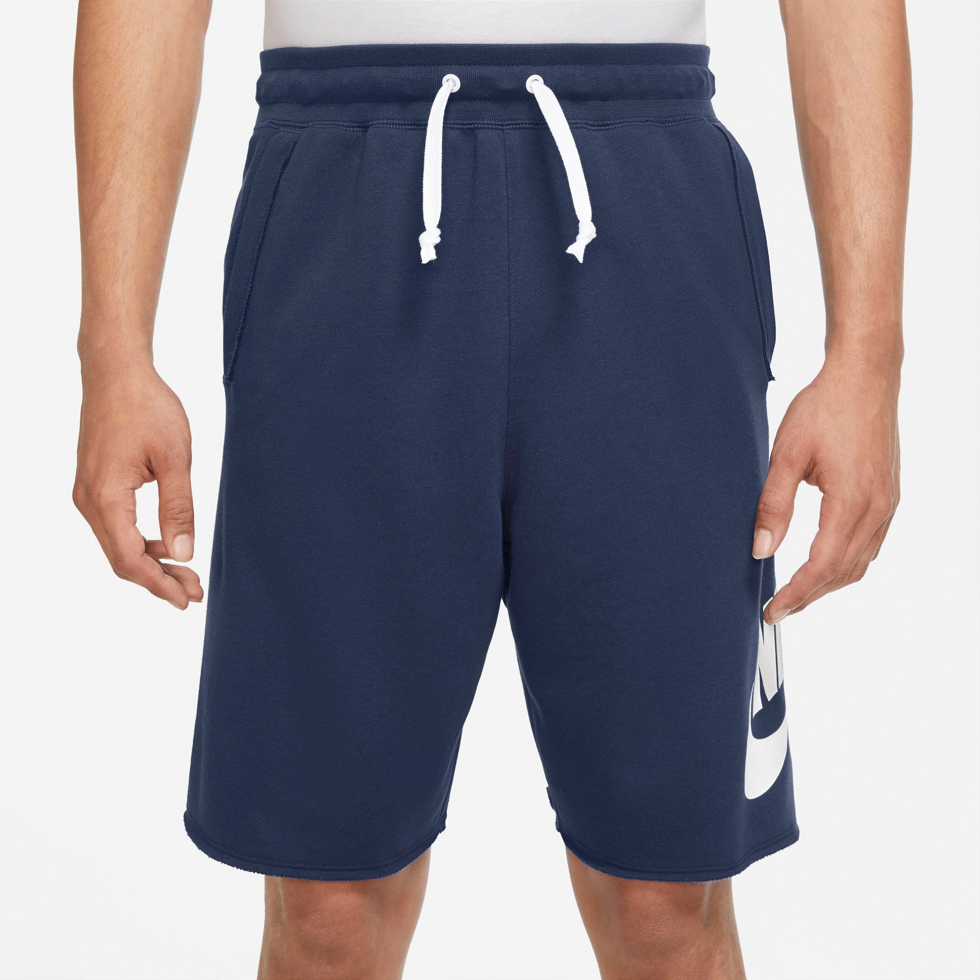 Nike Sportswear Sport Classic Essentials French Terry Alumni Shorts Herre Blå Nike Sportswear Sport Classic Essentials French Terry Alumni Shorts Herre Blå