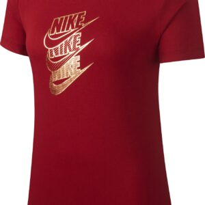 Nike Sportswear Tshirt Dame Xs Rød