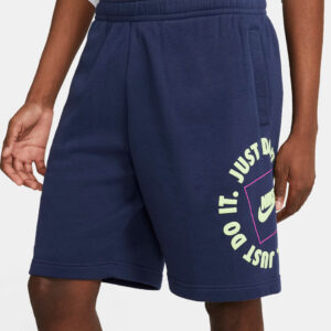 Nike Sportswerar Jdi Fleece Shorts Herre Blå