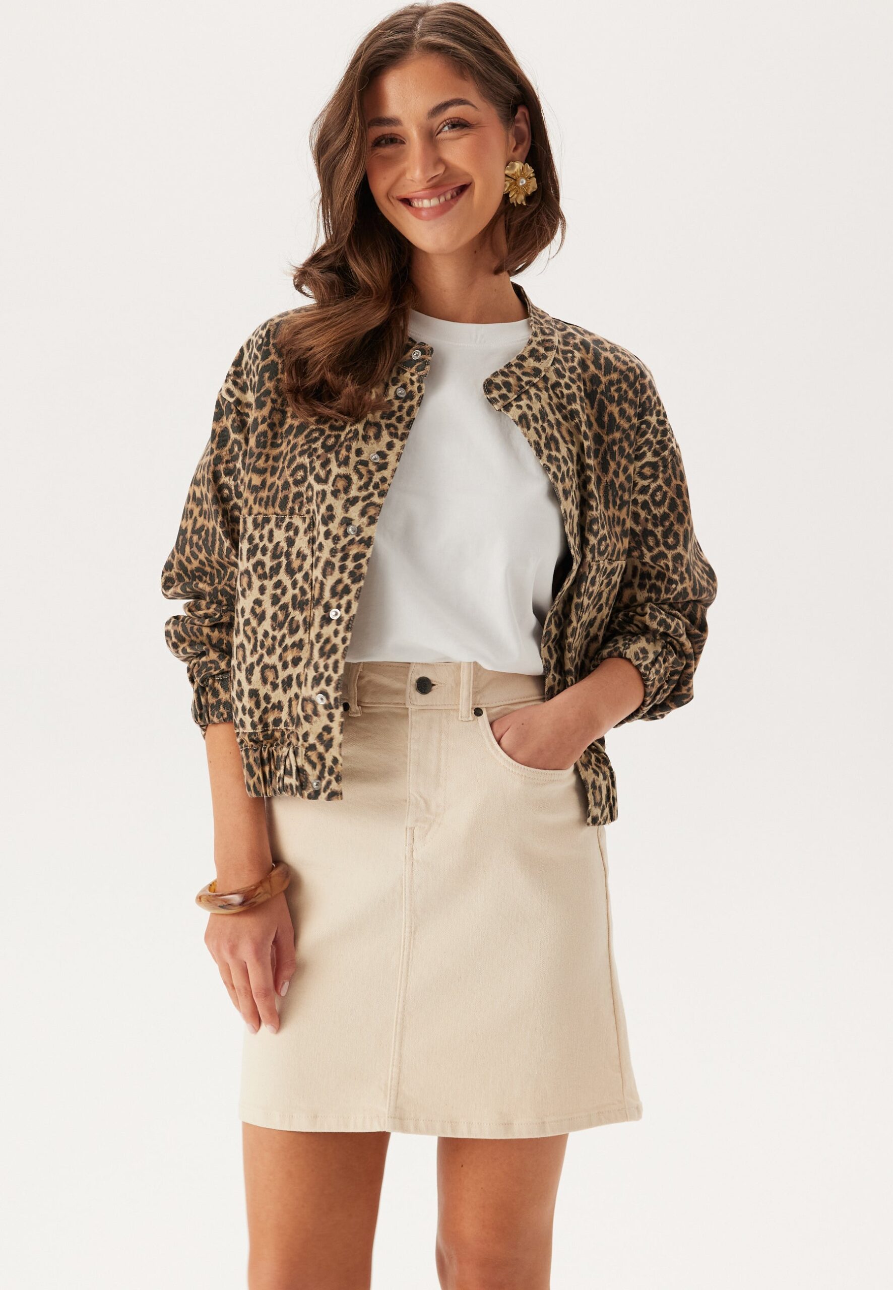 Objellen Hw Short Twill Skirt Objellen Hw Short Twill Skirt