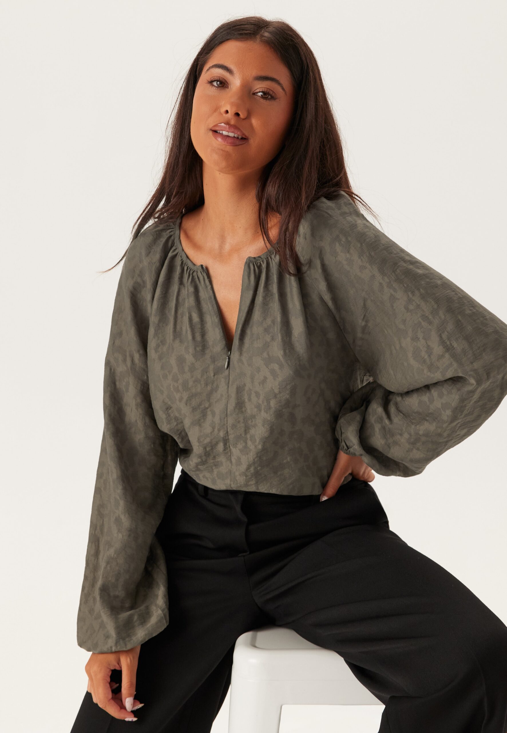 Objtrue L/S LO BLOUSE Objtrue L/S LO BLOUSE