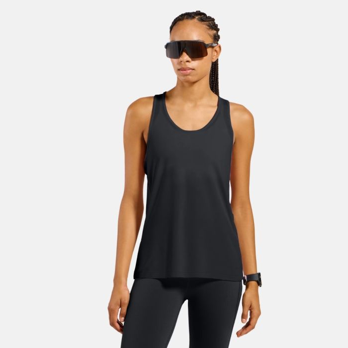 Odlo Essential Tank Crew Neck Str. L Sort Dame Odlo Essential Tank Crew Neck Str. L Sort Dame