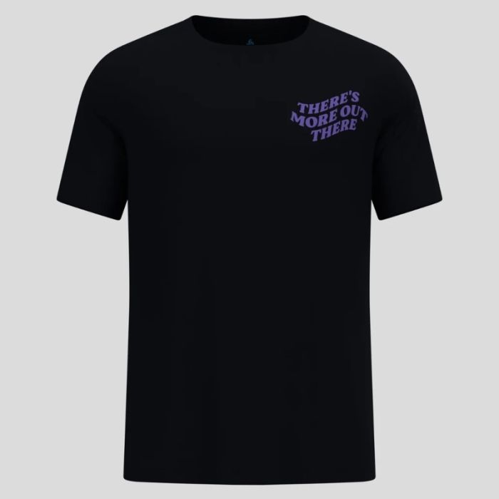 Odlo T-shirt Kortærmet Crew Neck Essential Sort S til aktiv løb og træning Odlo T-shirt Kortærmet Crew Neck Essential Sort S til aktiv løb og træning