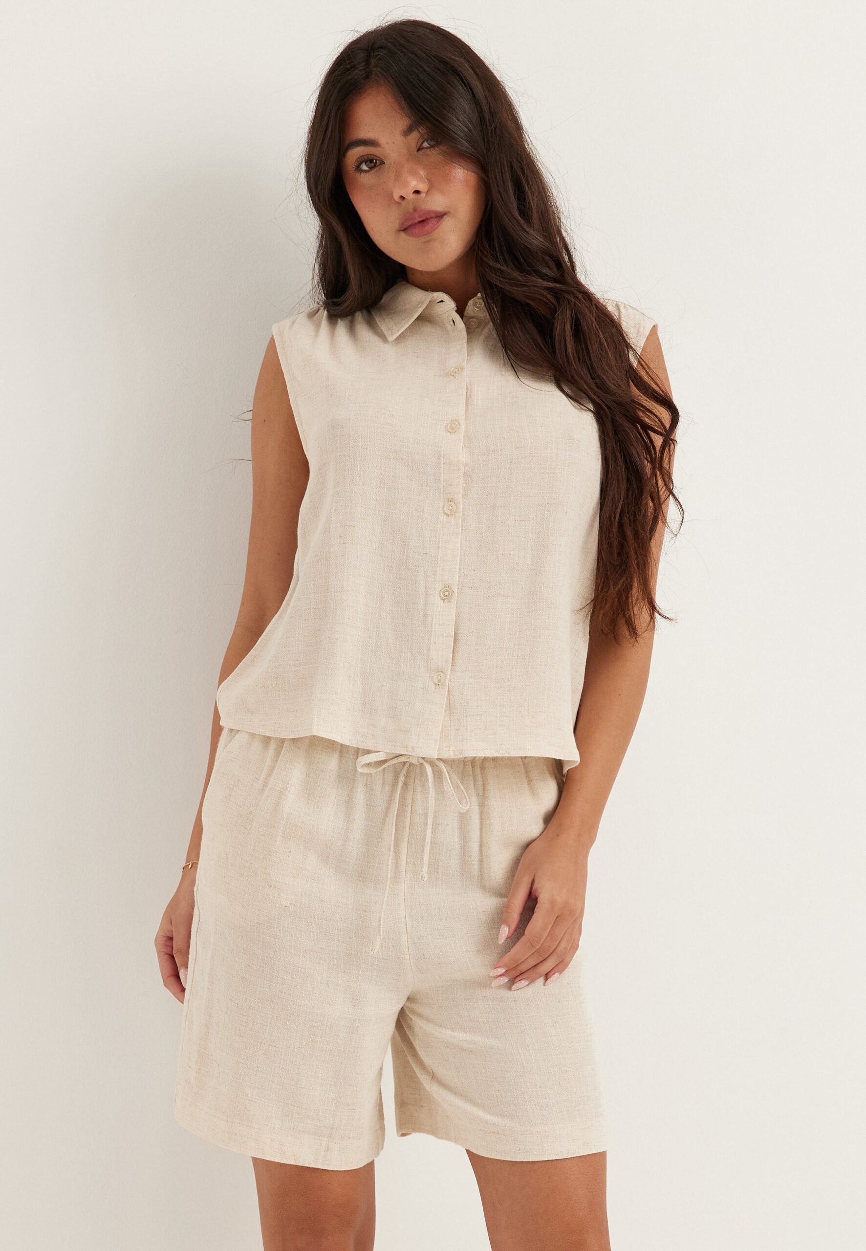 Onlsiesta S/L LINEN BL SHIRT Onlsiesta S/L LINEN BL SHIRT