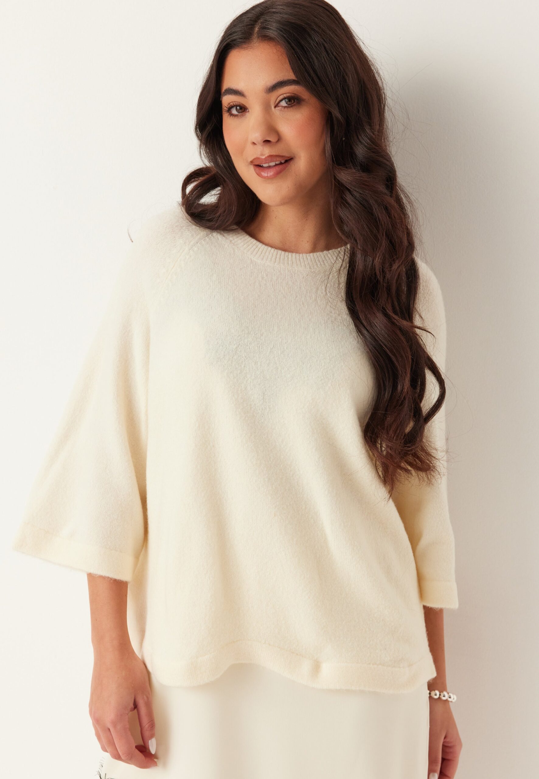 Onlsimoni 3/4 PULLOVER KNIT Onlsimoni 3/4 PULLOVER KNIT