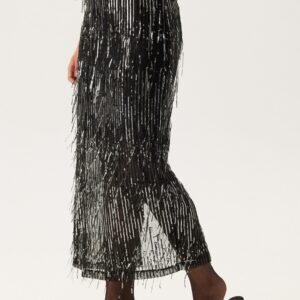 Onlspacy Hw Long Sequins Skirt